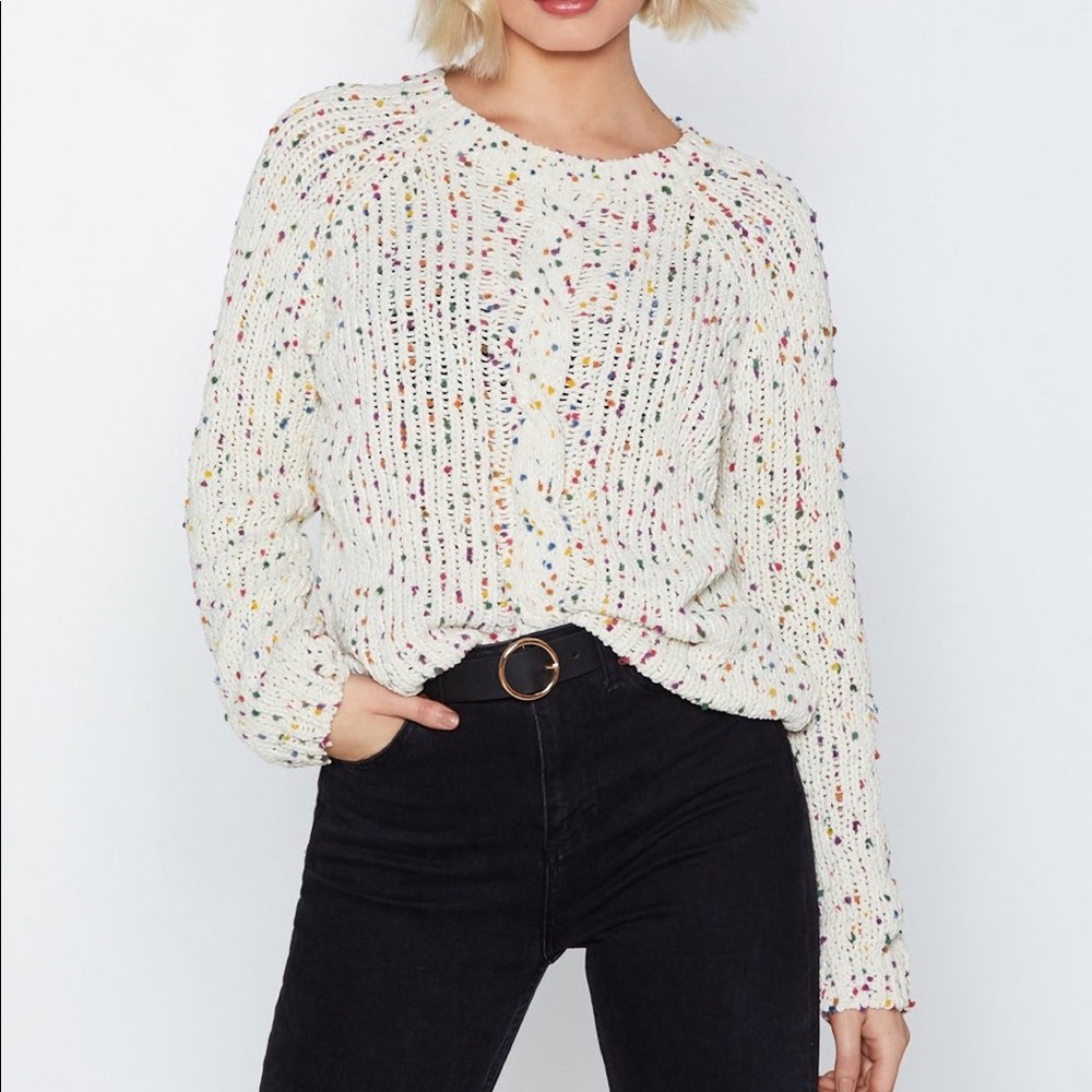 Nasty Gal Spot the Difference Sweater